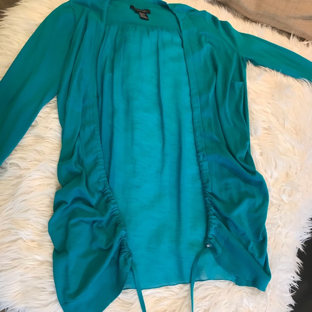 Etcetera turquoise sweater size s - Picture 3 of 6